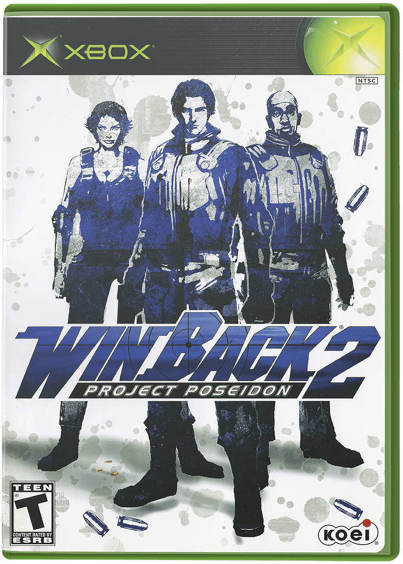 Winback 2 Project Poseidon box art for Xbox